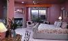 Alma De Sedona Inn, Sedona — Far Pavillion...unique upholstered bed...panoramic views