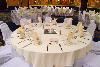 Finger Lakes Ballroom, Holiday Inn Auburn, Auburn — Banquet Table Setting