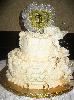 All OURS Catering, Charlotte — Anniversary cakes are very special. This couple celebrated 50 years of Love, Patience and Tolerance. Of course they deserve a beautiful cake!