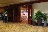 Pre-Function Area, The Meadows Club, Rolling Meadows — A view of the ballroom from th epre-function area