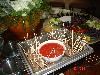 The Cheesecake Lady Catering Company, Tulsa — Tulsa Garden Club meets for a wine reception and loves new treats.  How does Steak Bites with Bloody Mary Sauce sound?
