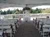 Roof Deck with Tent, Spokane Convention Center, Spokane — Wedding Ceremony set on the Roof Deck