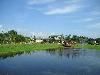 The Wilson Private Garden, The Wilson Private Garden, Kissimmee — Waterside arbor, overlooks large pond with a fountain