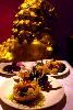 Dragonfly Mandarin, Chicago — Seafood Platter and Fu Dog in background