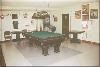 Game Area, American Legion Post 184, Redondo Beach — Vintage billard table & shuffleboard.