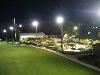Ace Golf Range & Family Fun Center, Riverview — Aerial View of Golf Range, Miniature Golf, and Party Barn.  Night Lighting for Evening Events.