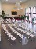 Bahia Shriners Event Center, Orlando — Wedding Setup in Foyer under the chandelier.