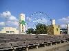 Band Shell, Fair Park - City of Dallas, Dallas — 3,800 bench seats. Texas Star in background.