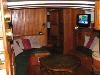 Windsong, Windsong Sunset Sailing Charters, League City — Thousands of pillows and 26" HDTV with a 250w theater system. 2 16,000 btu A/C units installed for additional creature comforts. 100 movies & 100 music CD's.