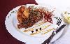 David's Bistro, Antioch — Encrusted Tilipia with a mango puree