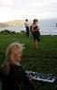 A Band Called Clear Sky, Honolulu — Shivani performing at a wedding high atop Hawaii Kai on Oahu in Hawaii.
