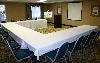 The Riverview Room, Holiday Inn Express Hotel & Suites - Tavares, Tavares — The Riverview Room offers a variety of set-up table and chair combinations to suit the style and configuration of your function.