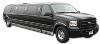 Elegant Limousine, Virginia Beach — This Ford Excursion limousine is the ultimate in luxury and convenience. With seating for up to 24 passengers, this limousine is equipped with VIP Section, decorative neon lighting, fiber optic lights, AM/FM Stereos, 2 flat screen TVs, DVD/CD player, dual rear a/c, wet bar, large ice coolers, and accessible rear controls. This limo comfortable seat 24 passengers. Every package comes stocked with complimentary refreshments including water, sodas, etc. These elegant limousines are at your service for any occasion, from weddings to proms to sporting events to nights out, or simply for a more memorable ride to one of our Area Airports.