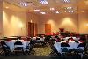 Ballroom 111, Sharonville Convention Center, Cincinnati — Small Banquet Set for 40.