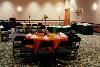 Ballroom 111, Sharonville Convention Center, Cincinnati — Room 111 Set with Crescent Rounds.