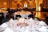 Ballroom 111, Sharonville Convention Center, Cincinnati — Ballroom Set for Banquet.