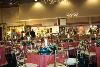 North Hall & South Hall, Sharonville Convention Center, Cincinnati — Exhibit Hall Set for Exhibits & Dining.