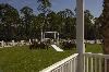 The Green At Barefoot Cottages, The Green At Barefoot Cottages, Port Saint Joe — Set-up on east side for Ceremony.