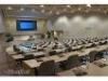 Caledonian Ampitheatre, Wyndham Peachtree Conference Center and Resort, Peachtree City — The 3,000 square foot Amphitheater has tiered classroom seating for 200 attendees.