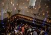 Galapagos Art Space, Brooklyn — bar from mezzanine