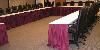 RAC Houston- Conference Center, Houston — This is a U- shape setup for Lincoln Room for 30 people. RAC Houston provides ergonomic, posturepedic leather chairs for comfortable seating. Our rooms have wall to wall white boards.