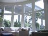 Bridgeview Bed And Breakfast, Vancouver — 14 foot high ceilings open up to views of the Bridge and Columbia River