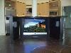 Bridgeview Bed And Breakfast, Vancouver — Hidden Home Theater system opens up into the Great Room when needed.