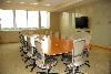 Seattle Science Foundation, Seattle — This is our Board Room. It holds up to 20 people comfortably. It also has a high-definition plasma TV for presentations. The wall on the right is one giant write board.
