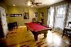The TownHouse at Mt Laurel, Birmingham — 1200 sq ft upper level which is furnished with two sitting rooms, a billiards room and an hors d'oeuvre kitchen.  This level is also equipped with ipod compatible sound systems and two restrooms.  TheTownHouseatMtLaurel.com