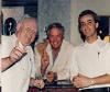 Seven Gables Restaurant & Bar, Conyers — Chef Alain, Carroll O’Conner & Larry Hagman.
