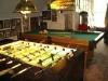 Castle of Paradise, Castle of Paradise, Griffin — Gameroom with fooz ball table, pool table, arcade games,
large screen tv, custom wet bar, Old Fashioned Popcorn Cart