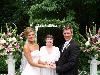 A Wedding Minister, Raleigh — Caroline and Thomas married at the Poe House in Raleigh which unfortunately is now closed. Caroline and Thomas planned a beautiful wedding in the garden.