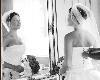 Susan Helgeson Photography, Santa Cruz — bride at mirror