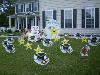 Coastal Yard Cards, Millsboro — College Graduation Display !