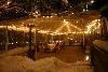 Covered Outdoor Veranda, Millcreek Inn, Salt Lake City — Canopy structure in winter