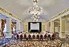 Grand Ballroom, Radisson Plaza Warwick Hotel Philadelphia, Philadelphia — U-Shap set in the Grand Ballroom