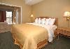 Quality Suites John Wayne Airport, Santa Ana — Guest room with whirlpool bathtub