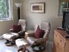 Deer Fern (Ocean View) Bed And Breakfast, Gibsons — Danish leather reading chairs (Ekornes Stressless)