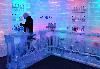 Entire Facility, So Cool Evenue, Miami — The So Cool eVenue includes a 1,000 square foot ice lounge. This room is maintained at -5 degrees Celsius and is made completely of ice. Led lighting illuminates the walls of ice, ice chandeliers, an ice bar, ice tables and ice chairs. Guests are provided with fur lined hooded capes and Croc Shoes to keep them warm during the ice lounge experience.