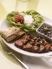 Yolos Mexican Grill, Ark Vegas, Las Vegas — Carne Asada Ranchera 
Grilled flank steak, black beans, Spanish rice, sweet corn tamale and fried plantains