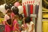 BounceU - Saint Louis, Saint Louis — Checking out the new Webkinz cards.
