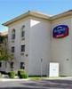 Fairfield Inn Phoenix Mesa, Mesa — Leisure and business markets are targeted here.  The Fairfield Inn Phoenix/Mesa is in a convenient location, with a major mall and many different types of restaurants in walking distance.  There is also a golf course next door.