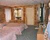 Big Sand Lake Fishing and Hunting Lodge, Winnipeg — Interior of Log cabins at Big Sand Lake Lodge