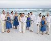 Photocraft By Tom Warriner, Destin — The bride, groom, and wedding party after a beach wedding at Sandestin Resort in Miramar Beach, FL, near Destin.