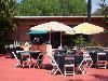 Museum Rental Space, Sarasota Classic Car Museum, Sarasota — Our outdoor atrium is great for winter luncheons or dancing under the stars during evenings events!