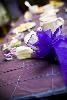All Occasion Celebrations, Simpsonville — Fuller-Gregory wedding. Color scheme: Pistachio and Royal Purple