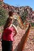 VeeRonna Ragone, Goodyear — VeeRonna, harpist, in Sedona.