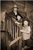 Landers Photography, San Antonio — on-site printing - sepia toned prints
We bring the costumes