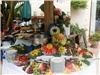 West Coast Barbecue & Catering, La Mesa — Fruit Display at Wedding in La Jolla