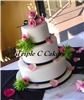 Triple C Cakery, Barrie — Simple and pretty this cake would fit well with any theme or colour scheme.